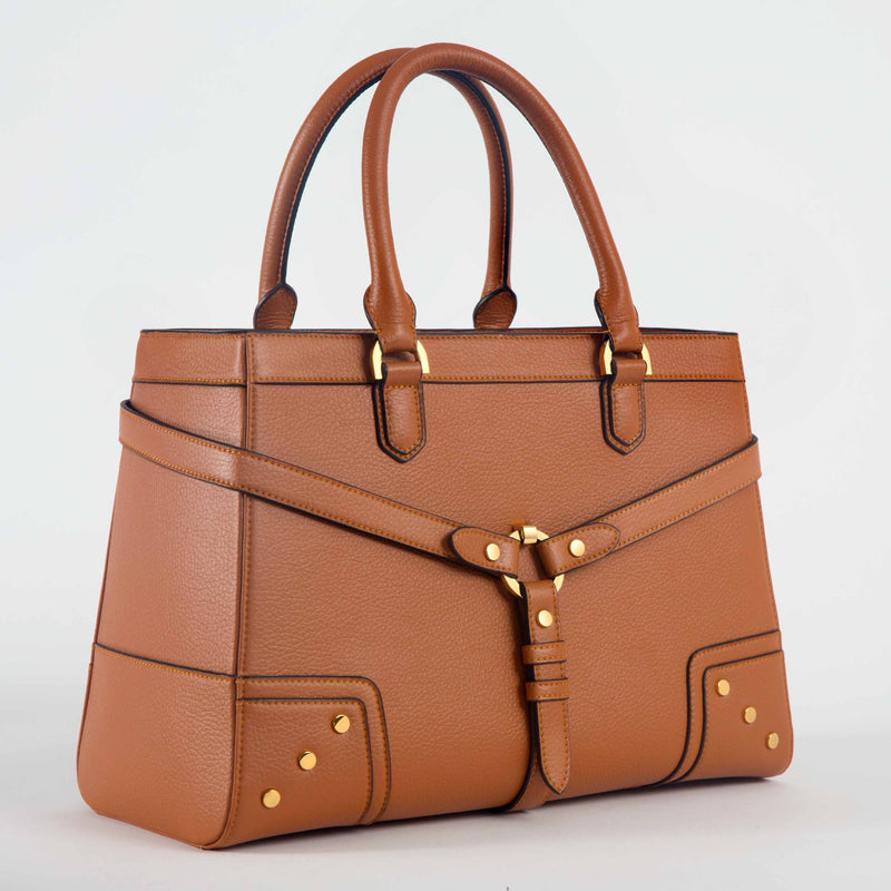 Shop The Premium Vegan Leather Stockholm Satchel | Ava Carrington